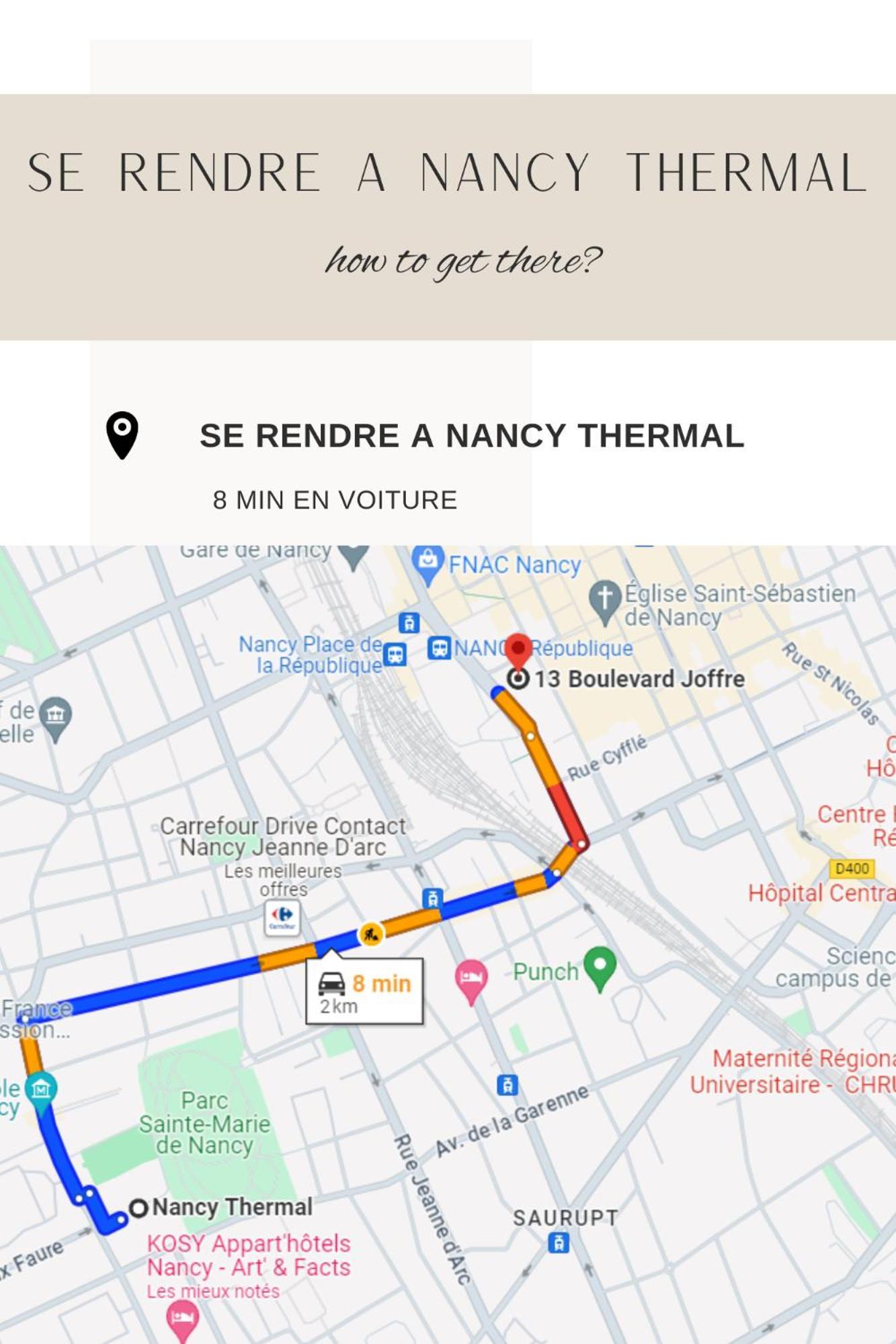L'Elegance Du Centre - Nancy Gare Congres - Parking - T3 Leilighet Eksteriør bilde