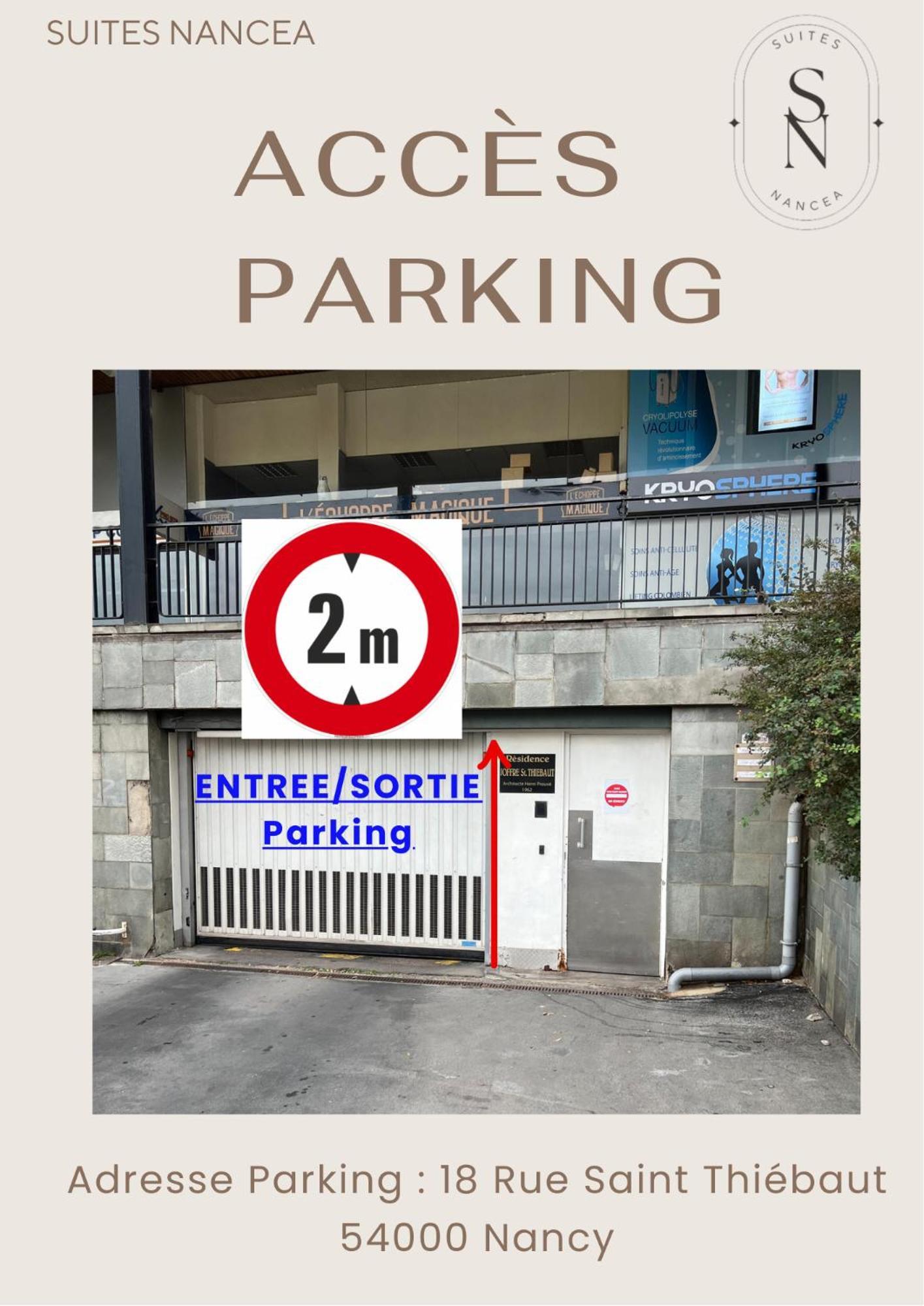 L'Elegance Du Centre - Nancy Gare Congres - Parking - T3 Leilighet Eksteriør bilde